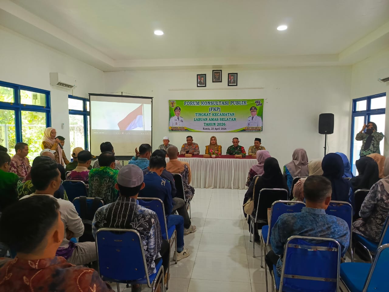 Singkronisasi dan Evaluasi Pelayanan, Kecamatan Labuan Amas Selatan Gelar FKP