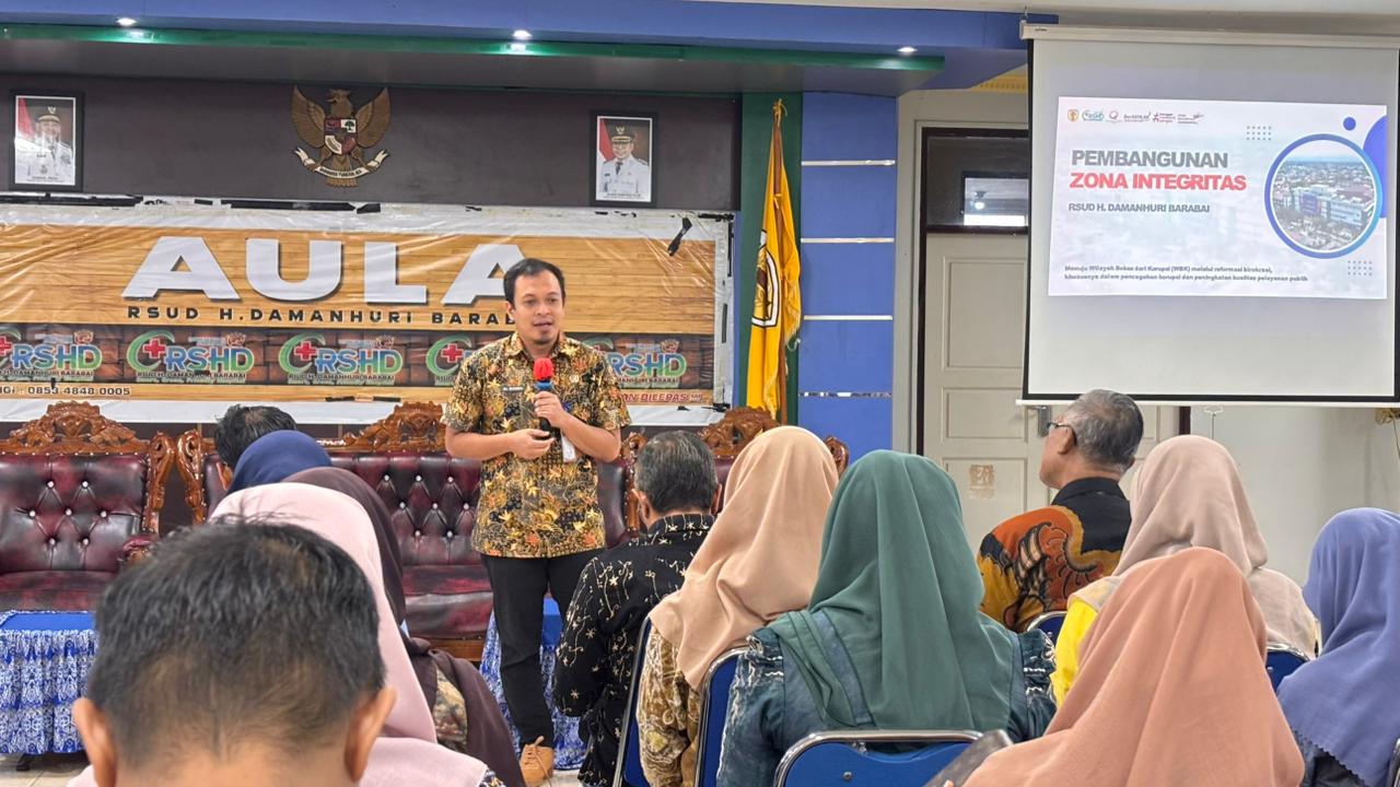 Kaji Tiru Zona Integritas, RSHD Barabai Terima Kunjungan RSUD Pambalah Batung Amuntai