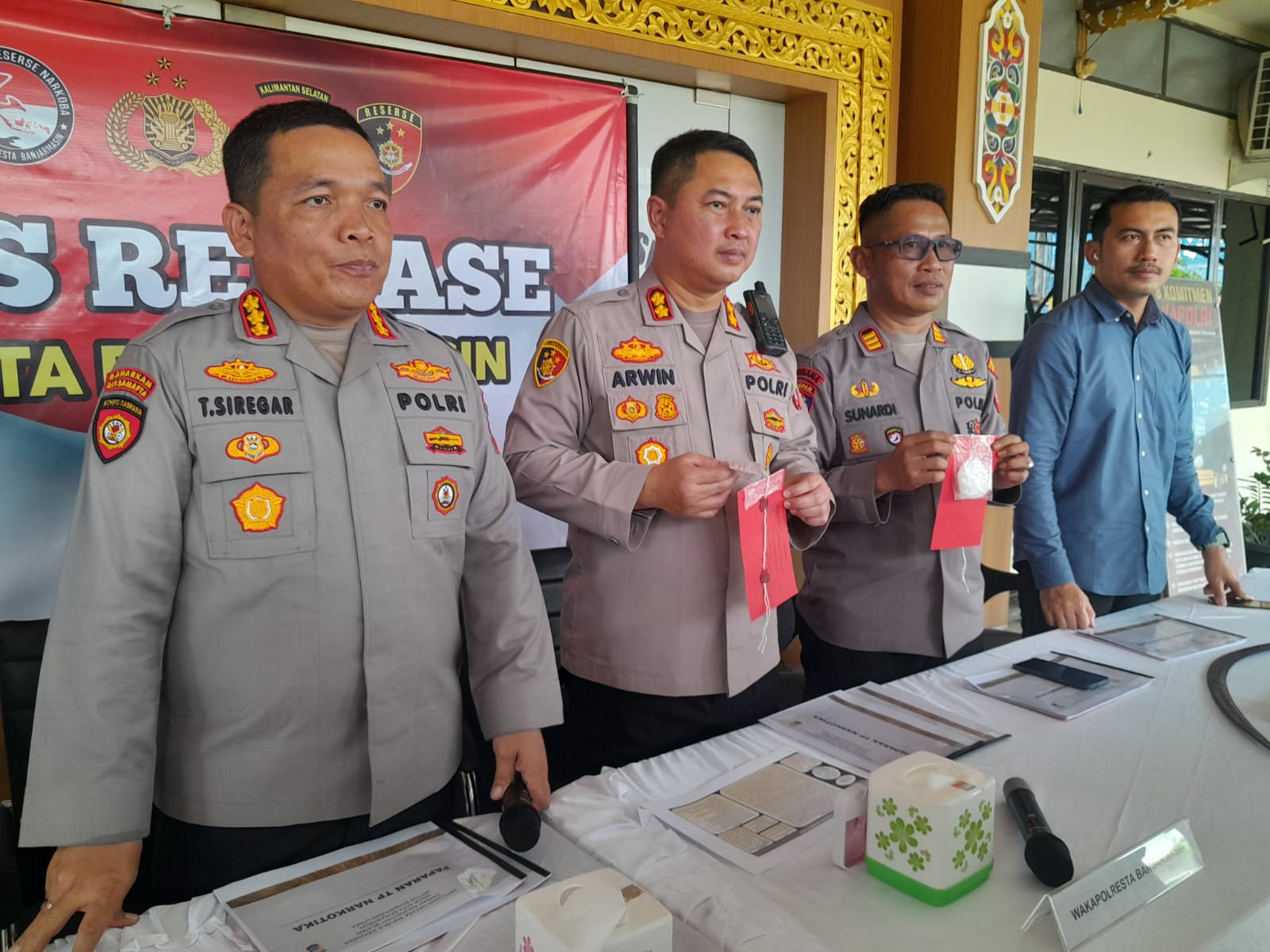 Resisivis Narkoba Ditangkap, Polisi Amankan 44,58 Gram Sabu dan 14 Butir Ekstasi