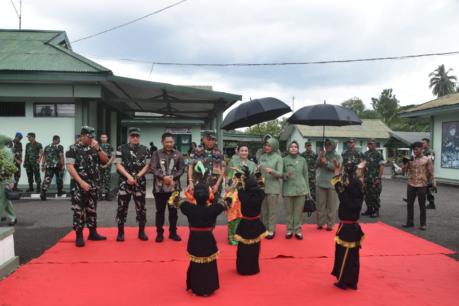 Ketua Persit KCK Daerah XXII Tambun Bungai Kunjungi Kodim HST