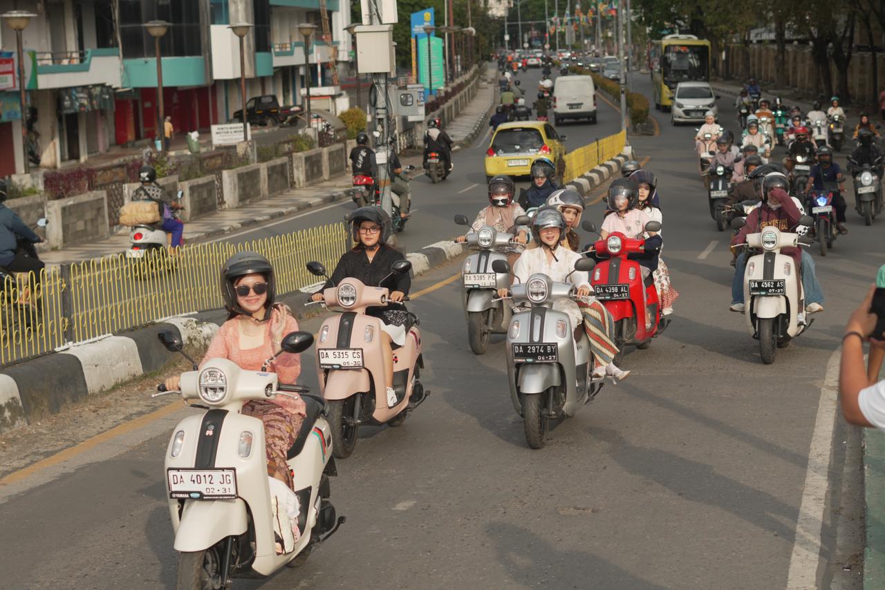 Yamaha Kalselteng Gelar Program “Kartini”, Riding City dan Creative Class di Banjarmasin