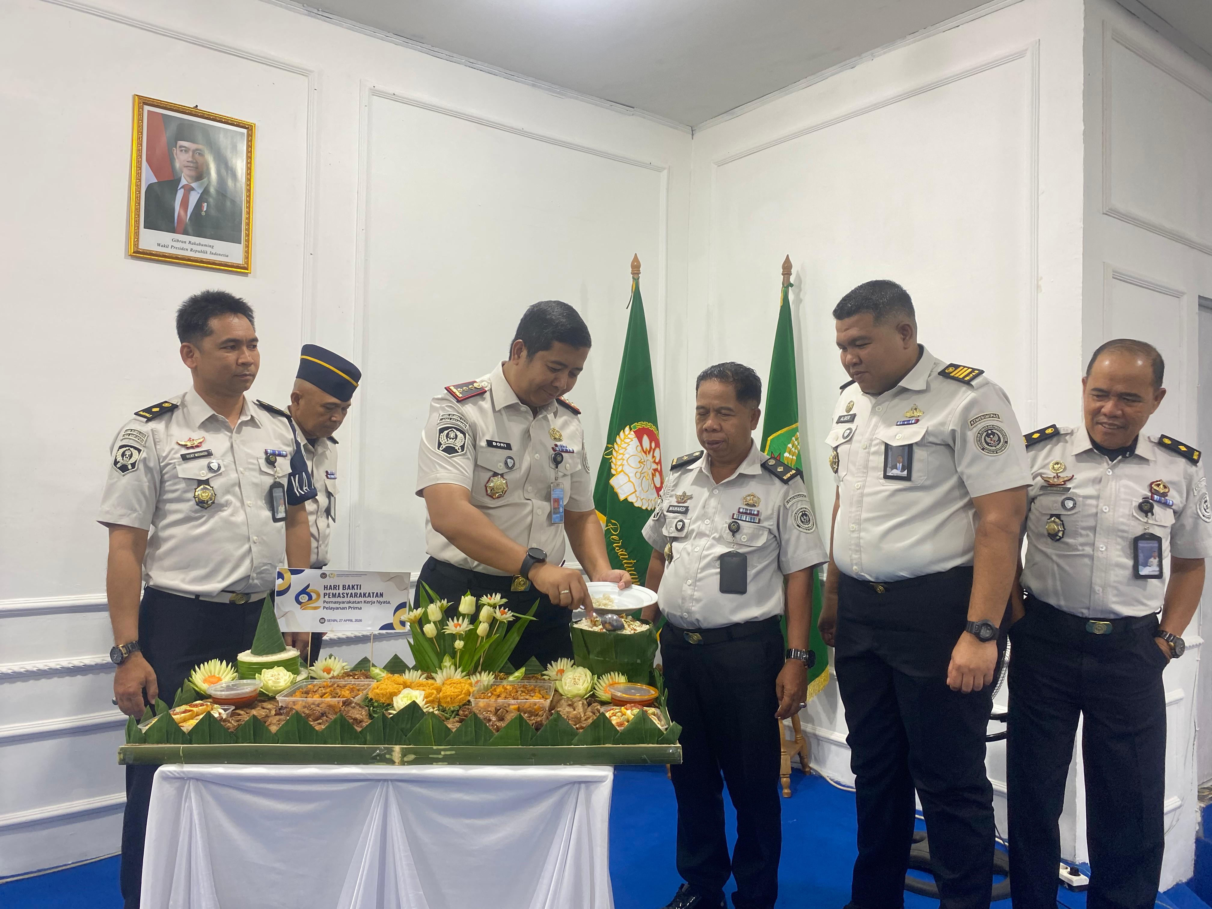 Usung Semangat Kerja Nyata dan Pelayanan Prima, Lapas Kotabaru Sukseskan Rangkaian Tasyakuran HBP Ke-62