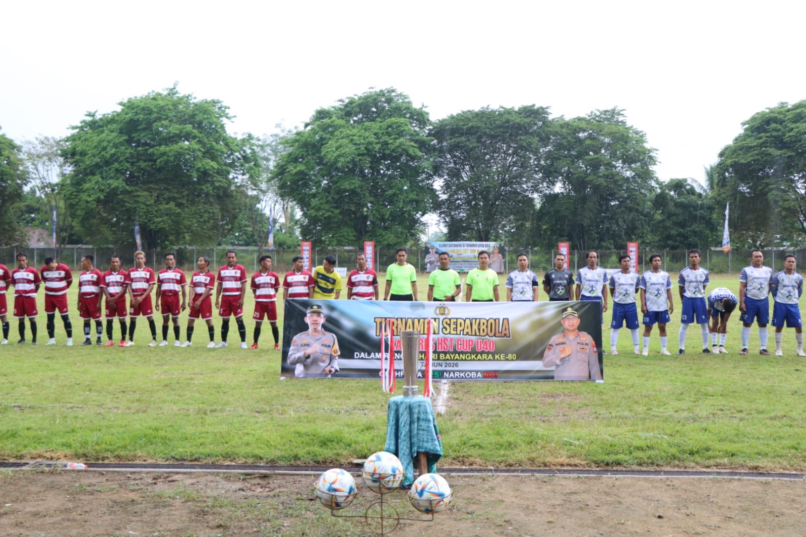 Kapolres HST Cup U40 2026 Resmi Digeber, Diikuti 26 Tim se-Kalsel
