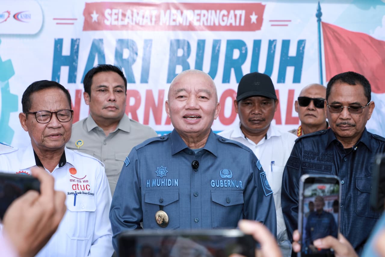 Jelang May Day, Gubernur Kalsel dan Forkopimda Perkuat Cooling System Bersama Buruh