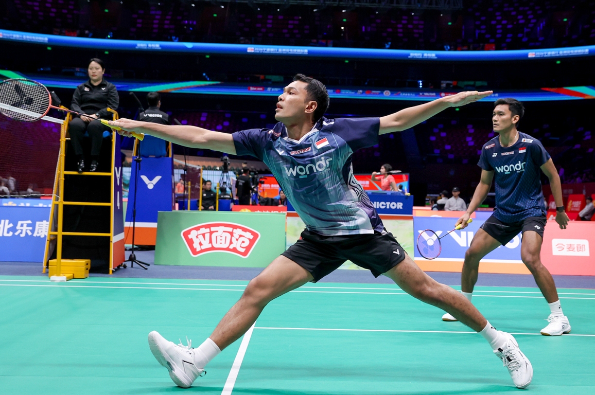 Hasil Badminton Asia Championships 2026: Fajar/Fikri Melaju ke 16 Besar