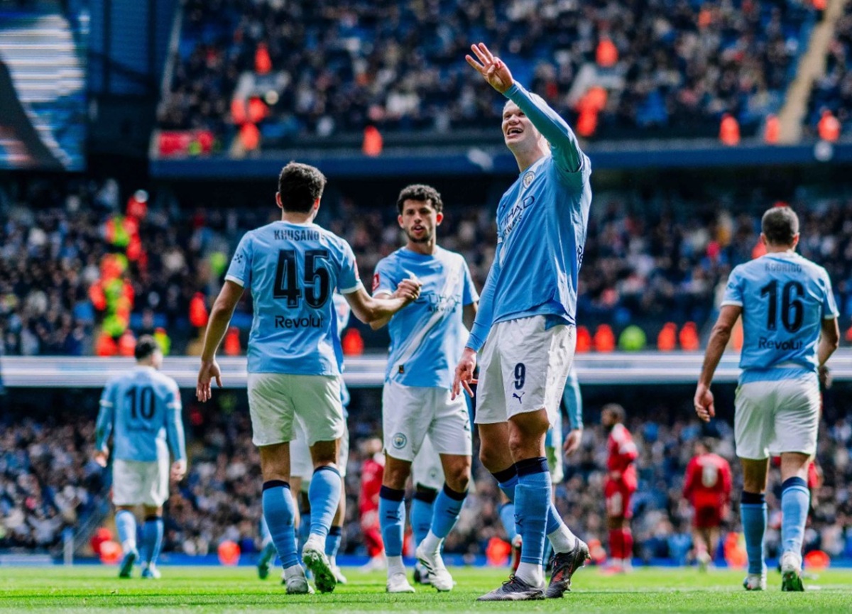 Manchester City vs Liverpool di Perempatfinal Piala FA: Menang 4-0, Hattrick Haaland Bawa The Citizens Melaju!