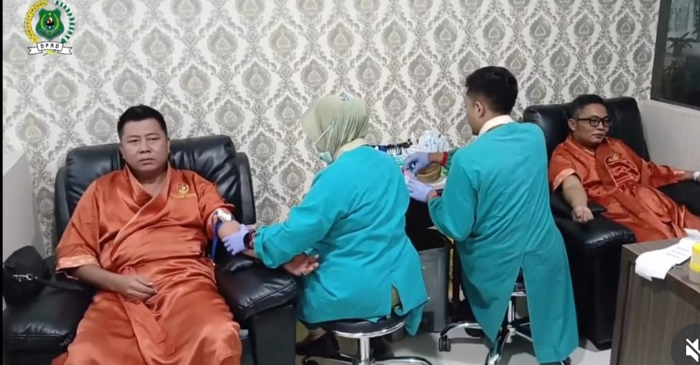 Pastikan Kinerja Wakil Rakyat Tetap Optimal, Pimpinan dan Anggota DPRD Kapuas Jalani Medical Check Up