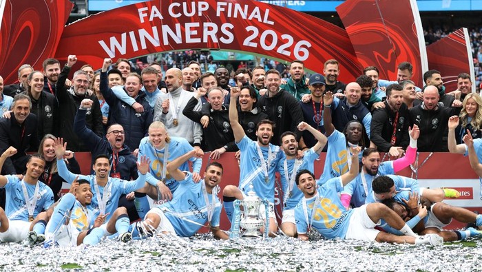 Juara Piala FA Beri Man City Energi untuk Kejar Arsenal