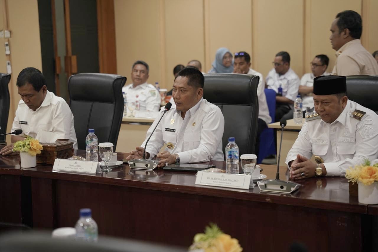 Bupati HST Audiensi dengan Ombudsman RI