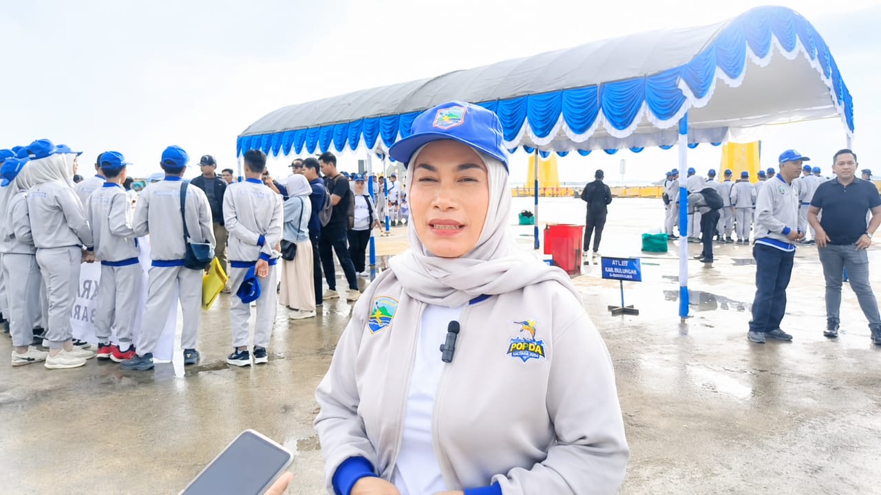 Ketua DPRD Kotabaru Hadiri Pelepasan Kontingen POPDA, Titip Harapan Raih Prestasi