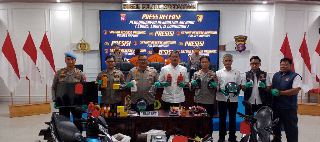 12 Kasus Pidana Diungkap Polres Kapuas