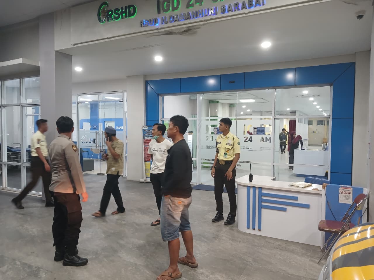 ODGJ Bawa Sajam Diamankan Polisi
