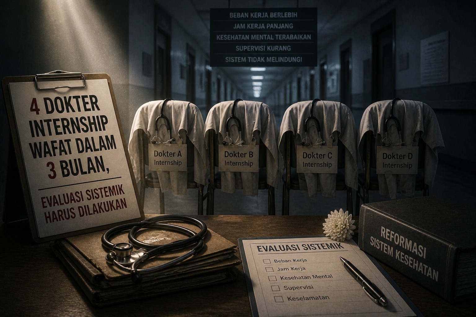 4 Dokter Internship Wafat dalam 3 Bulan, Evaluasi Sistemik Harus Dilakukan