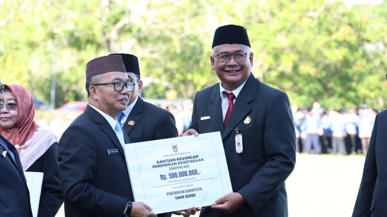 Pemkab Tanah Bumbu Terima Bantuan Keuangan Pendidikan Kesetaraan dari Pemprov Kalsel