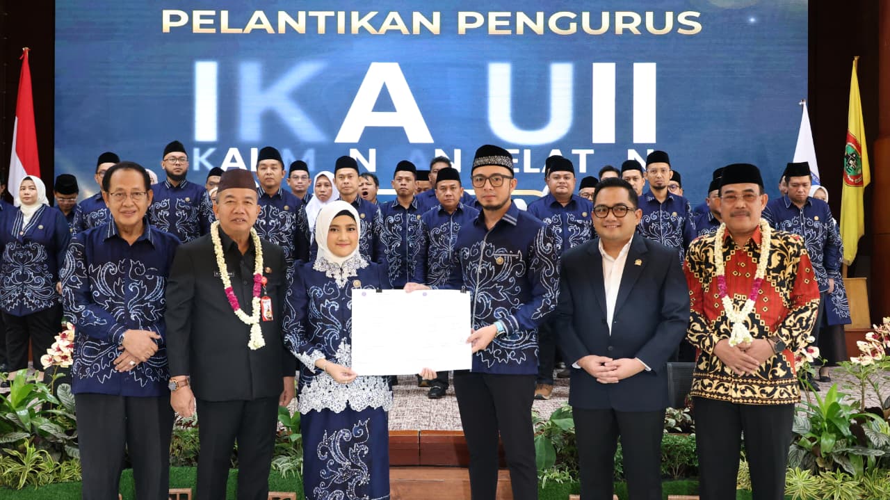 Pemkab Tanbu Dukung Penguatan SDM dan Investasi pada Pelantikan Pengurus IKA UII Kalsel
