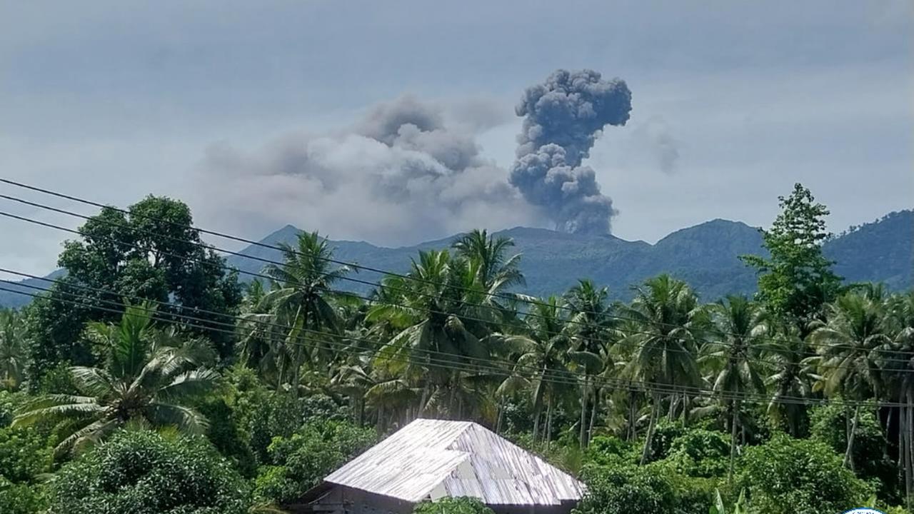 Gunung Dukono Meletus, Tinggi Kolom Abu 10 Km