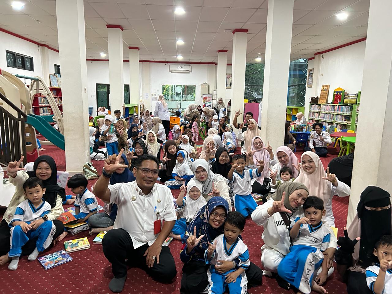 Dispersip Kotabaru Perkuat Budaya Literasi Anak Lewat Layanan Perpustakaan Edukatif