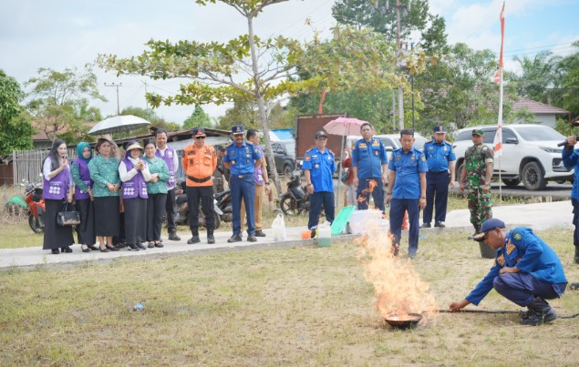 Ketua TP PKK Kapuas: Edukasi Pencegahan Kebakaran Harus Dimulai dari Lingkup Keluarga