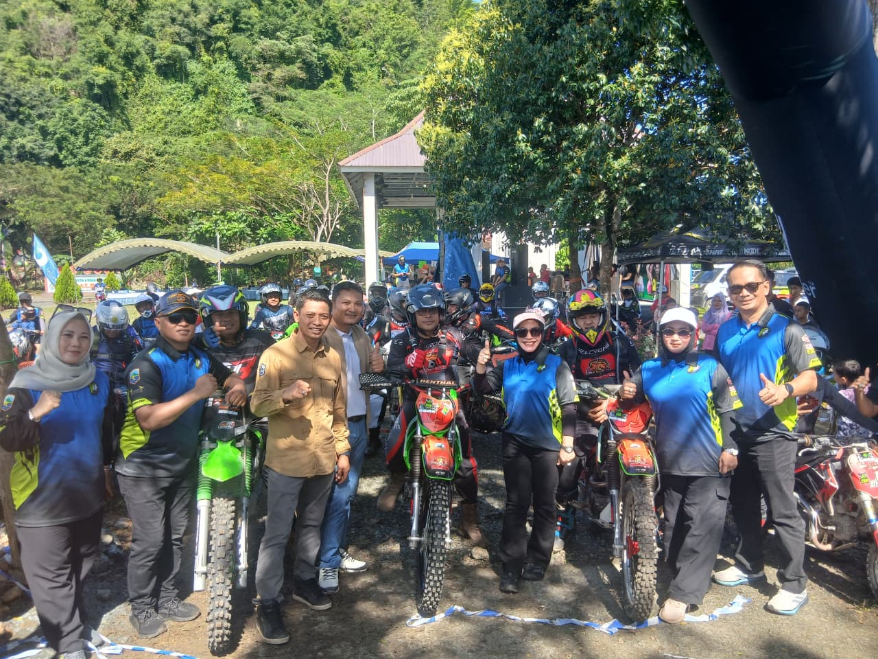 Trabas Hebat 4 Meriah, Ketua DPRD Kotabaru Apresiasi Komunitas Trail dan Promosi Wisata Daerah