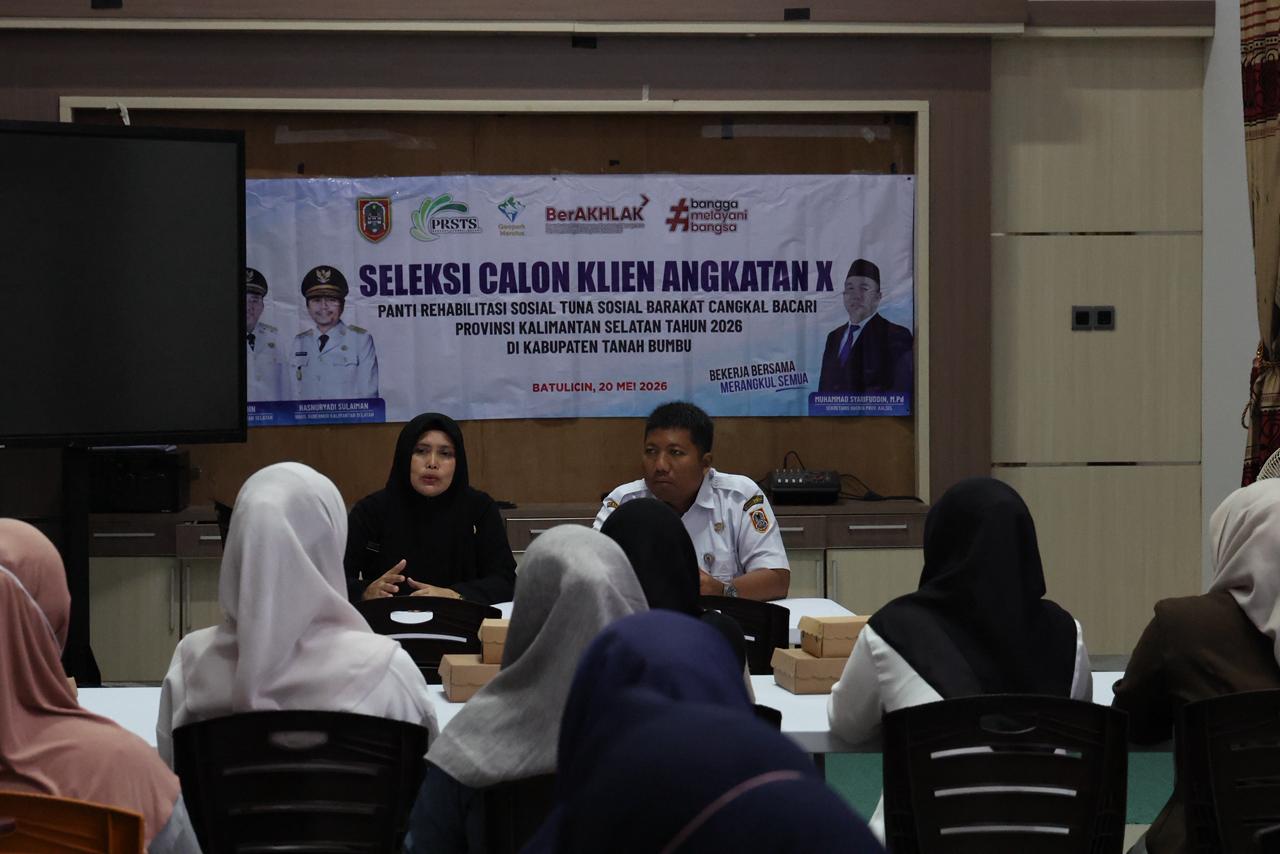Seleksi Peserta Pelatihan Kerja di Tanah Bumbu, Dorong Warga Mandiri dan Keluar dari Garis Kemiskinan