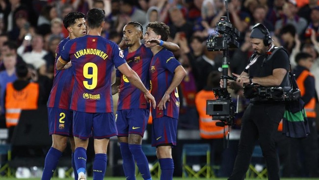 Hasil Liga Spanyol: Barcelona dan Real Madrid Menang