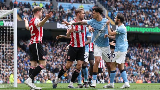 Man City Vs Brentford: Haaland Cs Menang 3-0, Jaga Kans Juara