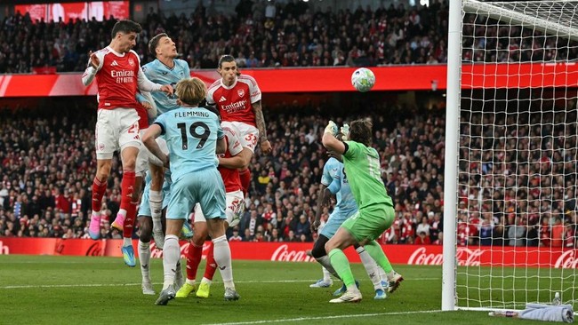 Hasil Liga Inggris: Arsenal di Ambang Juara usai Gebuk Burnley
