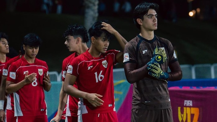 Hasil Timnas Indonesia U-17 vs Qatar U-17: Penalti Gagal, Garuda Muda Tumbang 0-2
