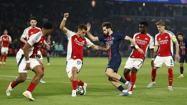 Jadwal Siaran Langsung PSG vs Arsenal di Final Liga Champions