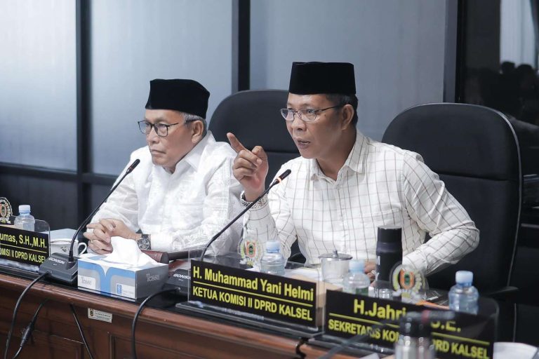 Pansus I DPRD Kalsel Fokus Benahi Regulasi Pajak dan Retribusi Daerah
