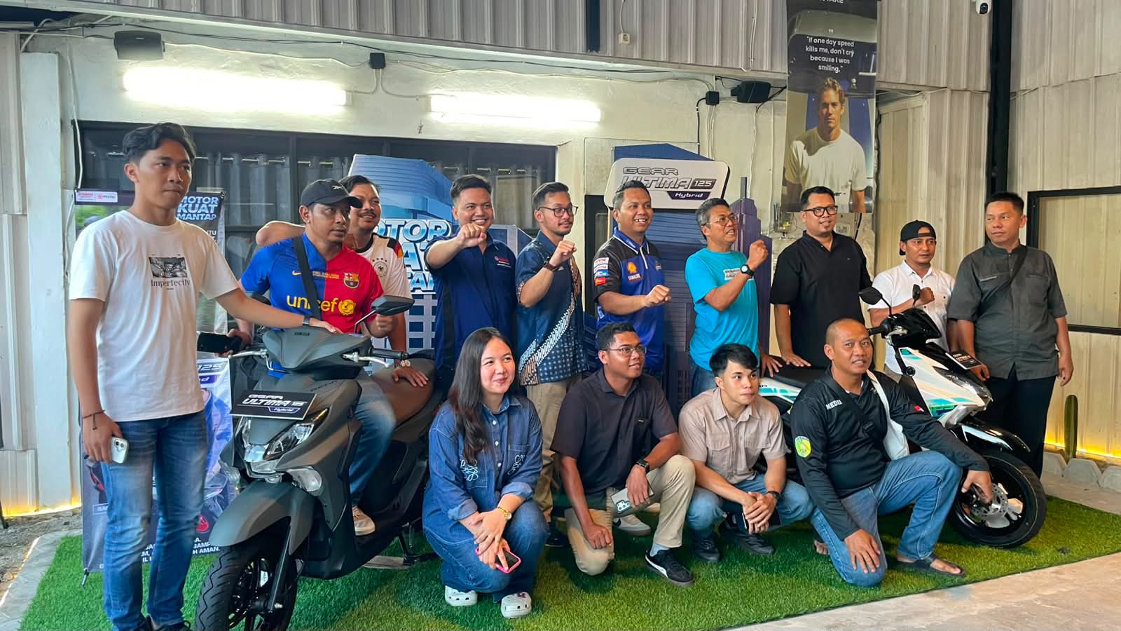 Hadir dengan Varian Smart dan Solid, Yamaha Gear Ultima Hybrid Siap Dukung Mobilitas Masyarakat Kalteng
