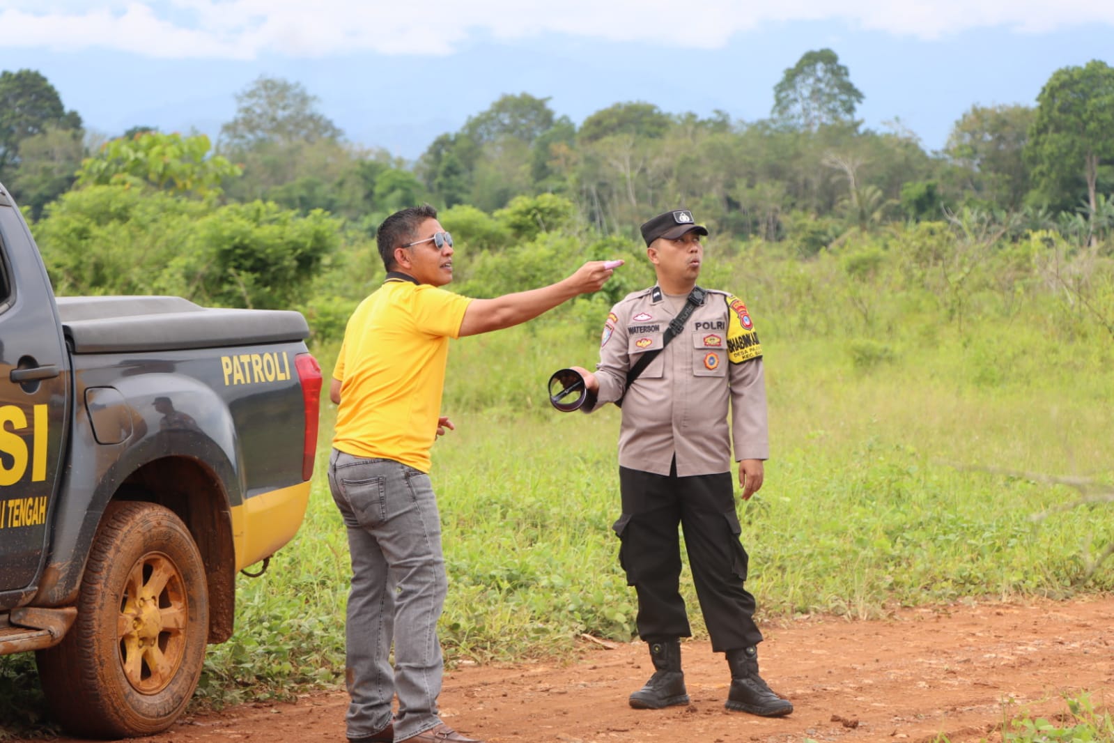 Semarak Hari Bhayangkara ke-80, Polres HST Gelar Lomba Layang-layang Aduan di Desa Aluan
