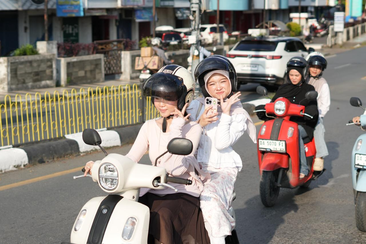 Seru-Seru Bersama FOMO!! Fazzio Hybrid Movement Dari Yamaha, Dari Rolling City Hingga Pelatihan Merangkai Bunga