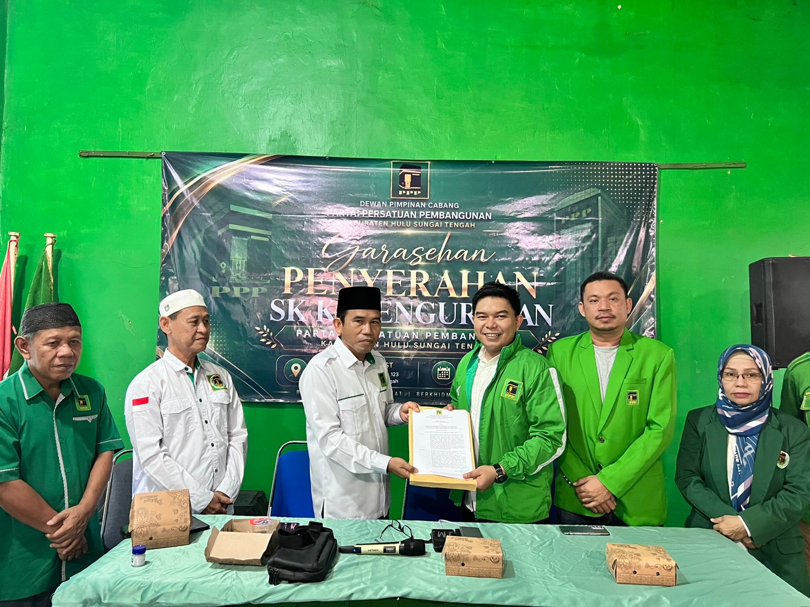 Ahmad Ridwan Pimpin DPC PPP HST