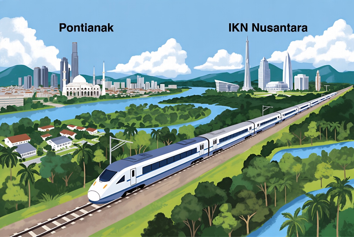 Pemerintah Percepat Kereta Api Kalimantan, Kalbar Terancam Jadi Penonton Jika SDM Tak Disiapkan