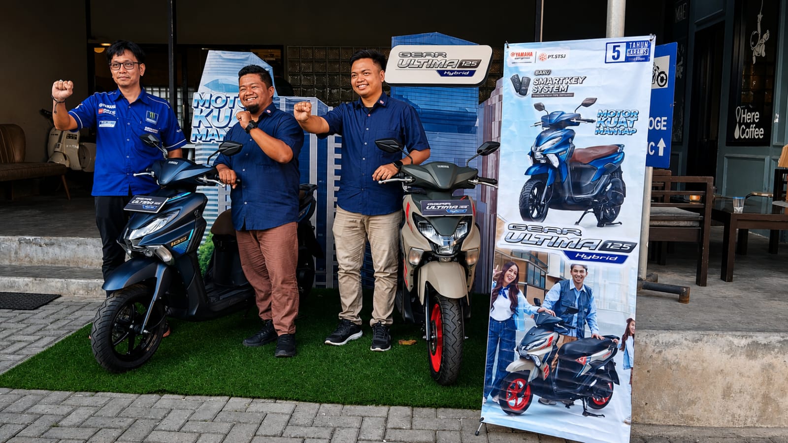 Gear Ultima 125 Hybrid Resmi Dirilis di Banjarmasin, Harga Terjangkau dan Fitur Modern