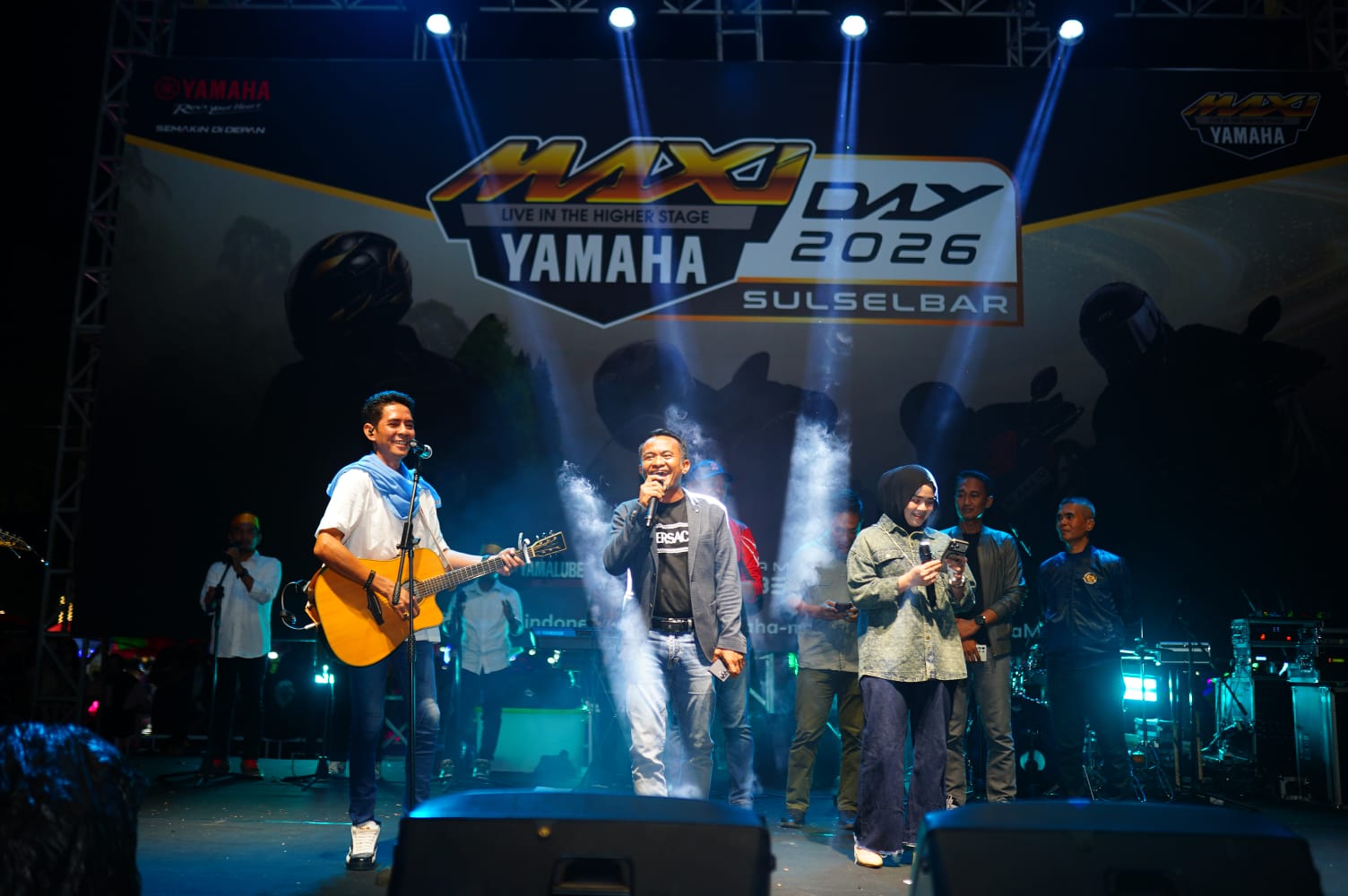 MAXi Yamaha Day 2026 Pecah! Ribuan Riders Sulawesi Tumpah Ruah Rayakan Spirit “More Than Ride” di Kota Bone