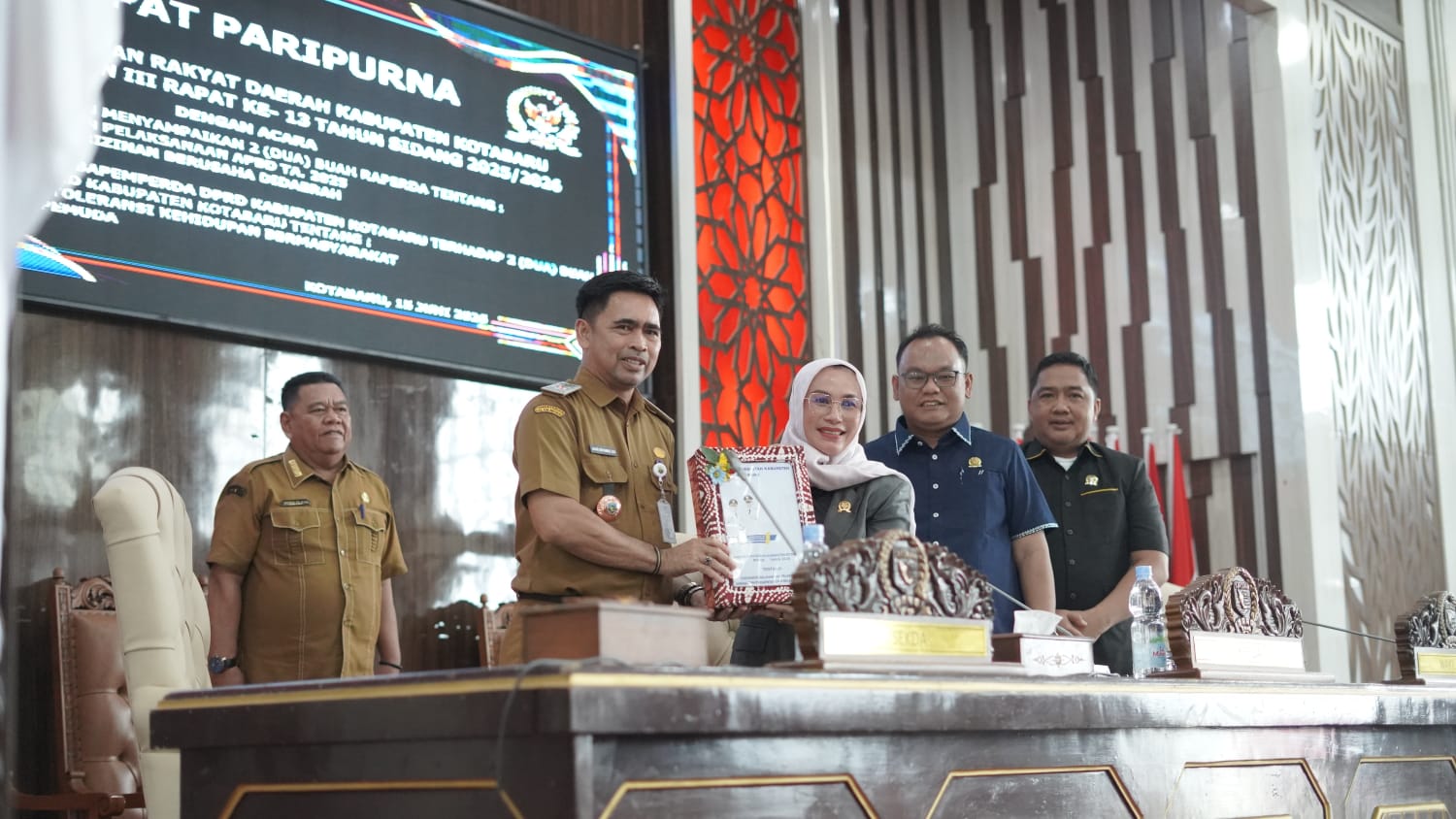 DPRD Kotabaru dan Pemkab Bersinergi Bahas Empat Raperda Prioritas