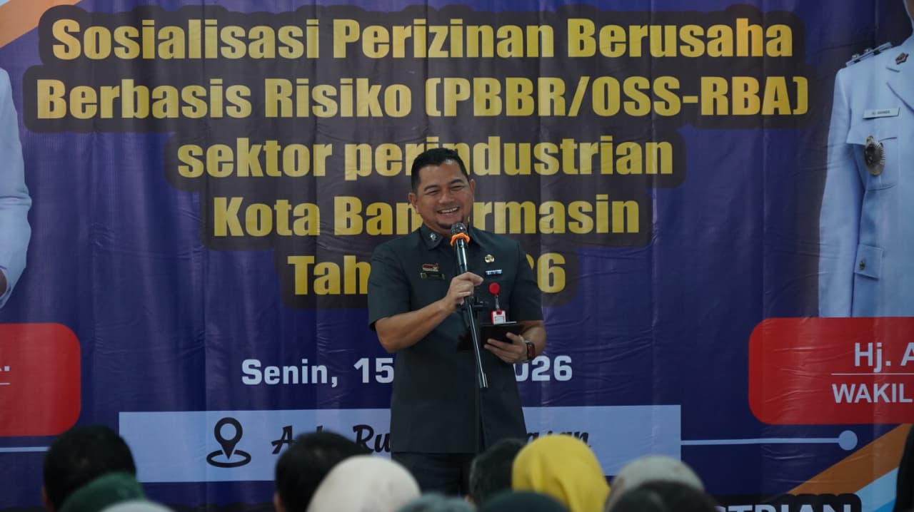 Penyesuaian Aturan Baru, Sekda Banjarmasin Dorong Partisipasi Aktif IKM Urus Izin Usaha