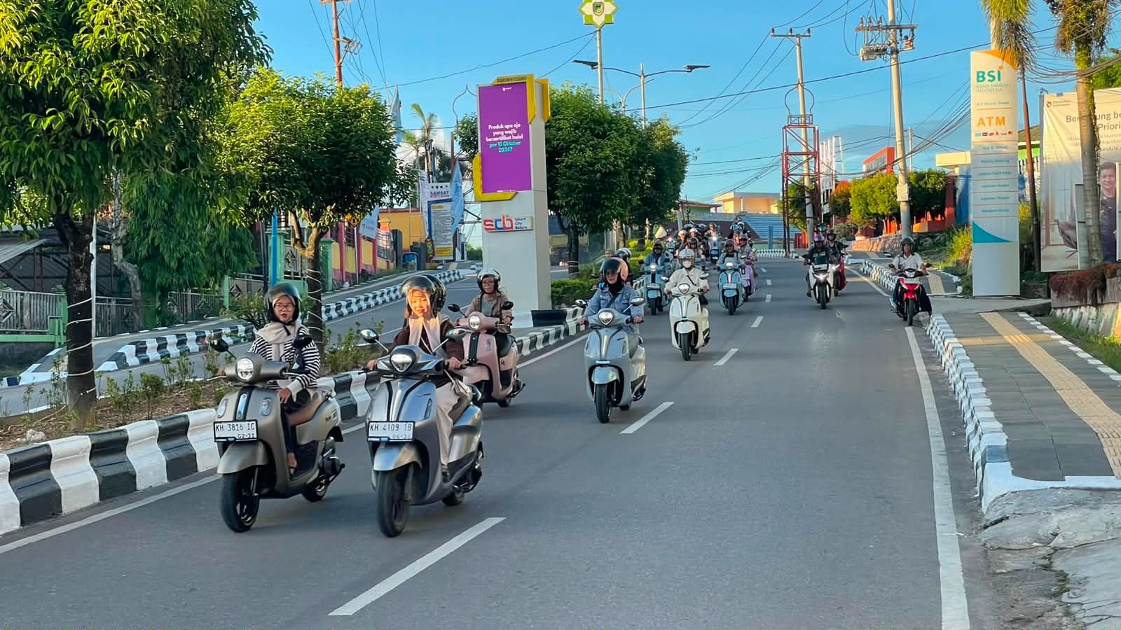 Begini Keseruan Rolling City di Muara Teweh Bersama Yamaha