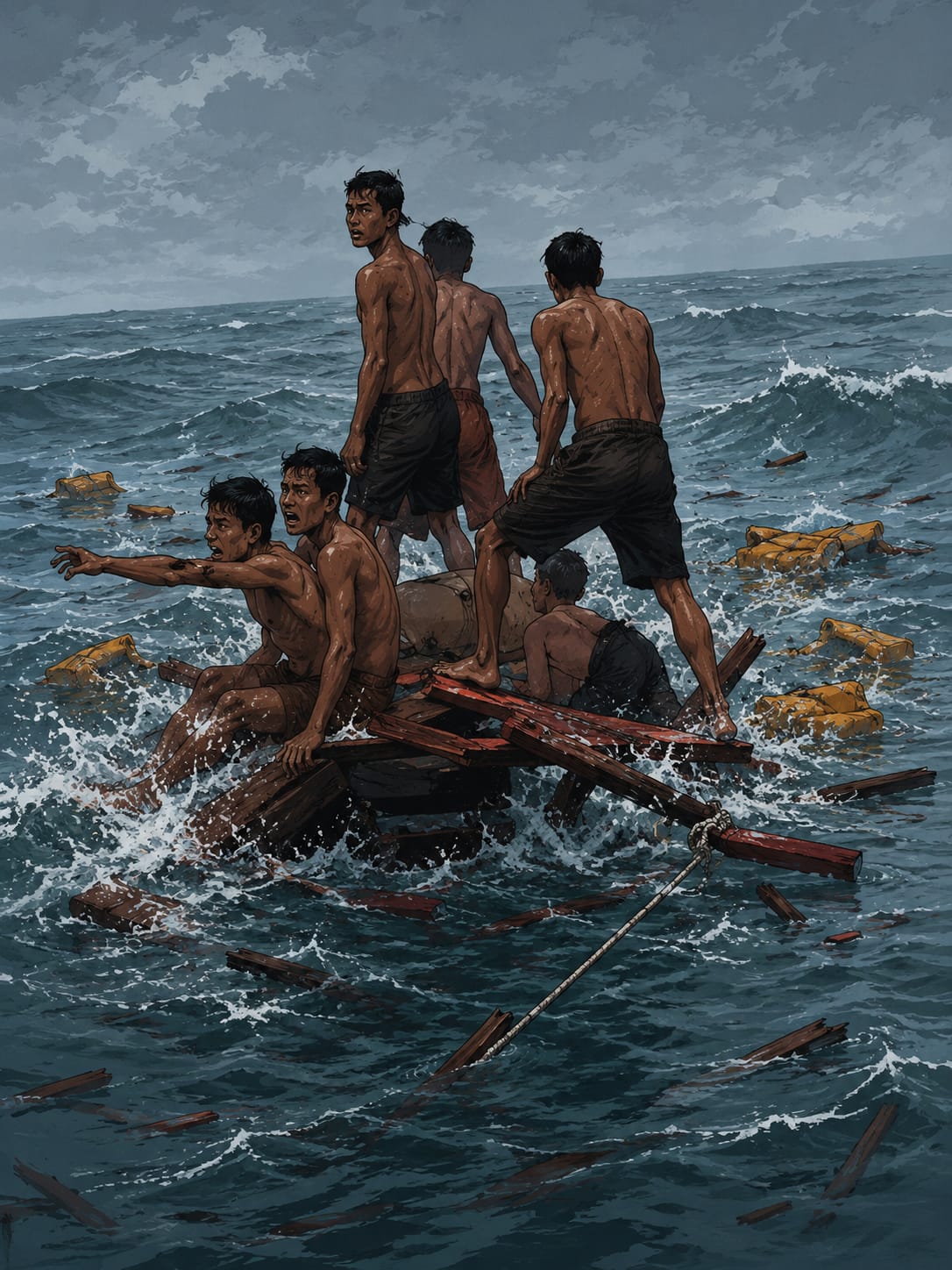 Tabrakan Kapal di Perairan Labuan Mas Kotabaru, Satu Meninggal dan Satu Hilang