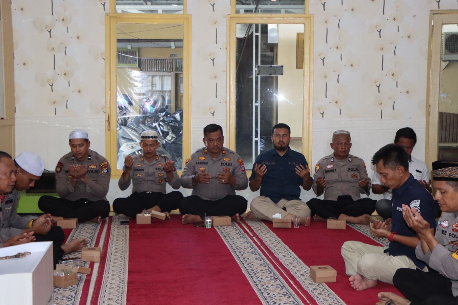 Peringati Tahun Baru Islam 1448 H, Polres HST Gelar Doa Bersama