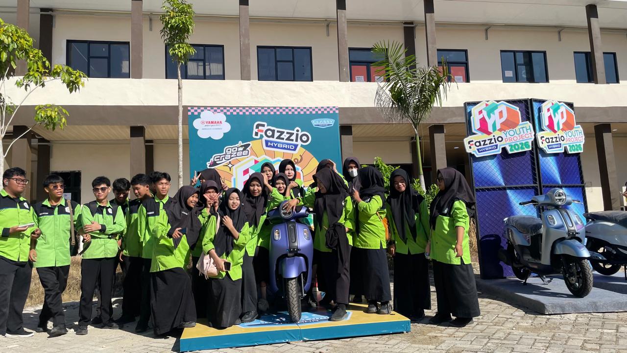 Jadi Wadah Kreatifitas Siswa, FYP 2026 Dari STSJ Yamaha Sukses di SMKN 2 Banjarmasin