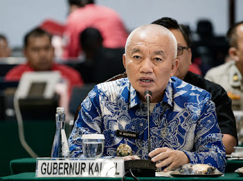 Rakorsus Bersama Menkopolkam, Gubernur Muhidin Paparkan Kesiapan Kalsel Hadapi Karhutla