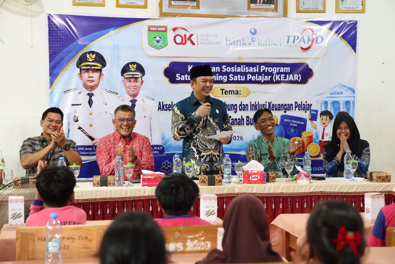Sosialisasi KEJAR Hadir di SDN 8 Kampung Baru, Generasi Muda Melek Finansial