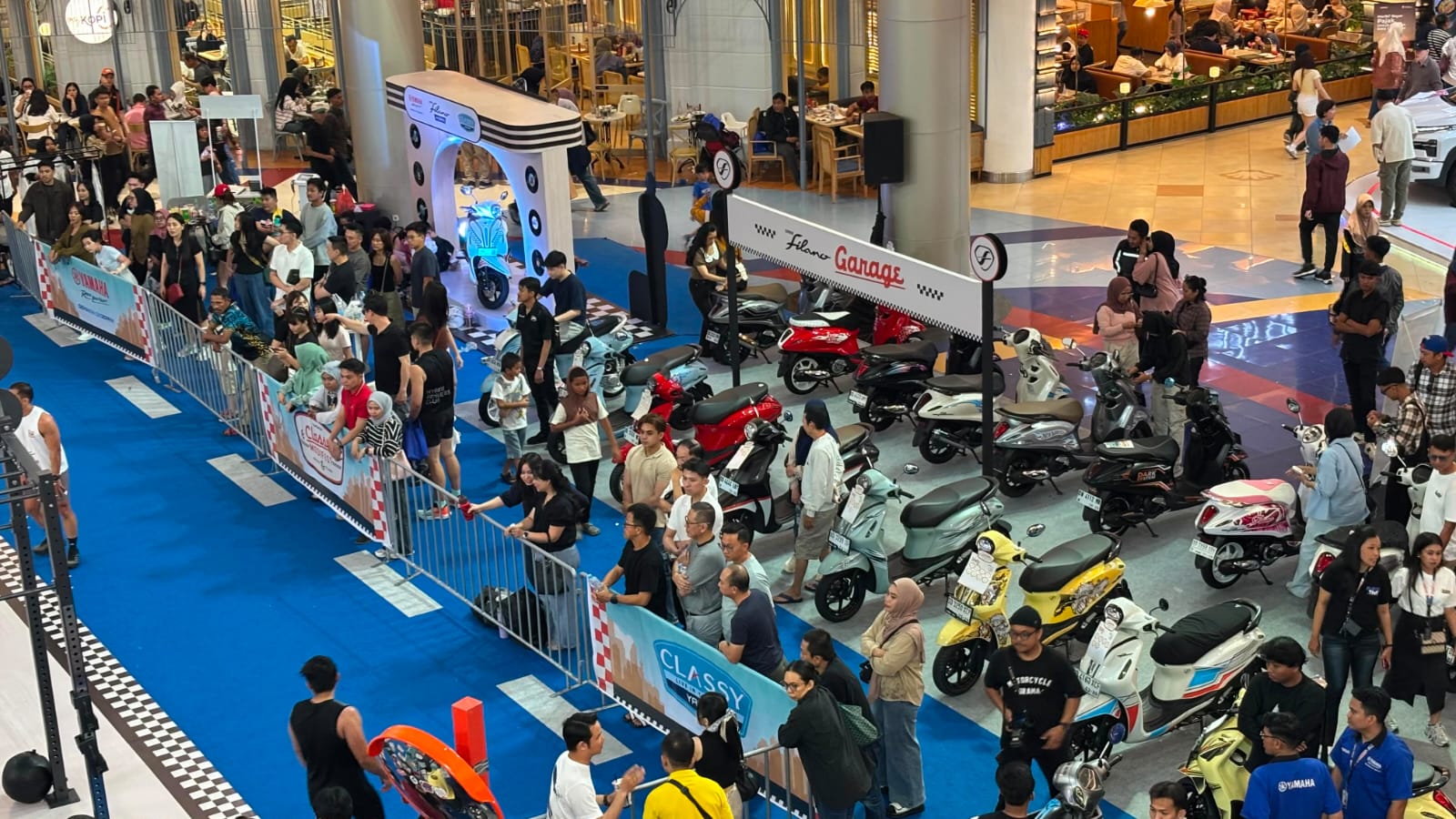 Kreativitas Lokal Bersinar, Karya Modifikasi Terbaik Yamaha CLASSY Modifest 2026 Makassar Tampil Memukau