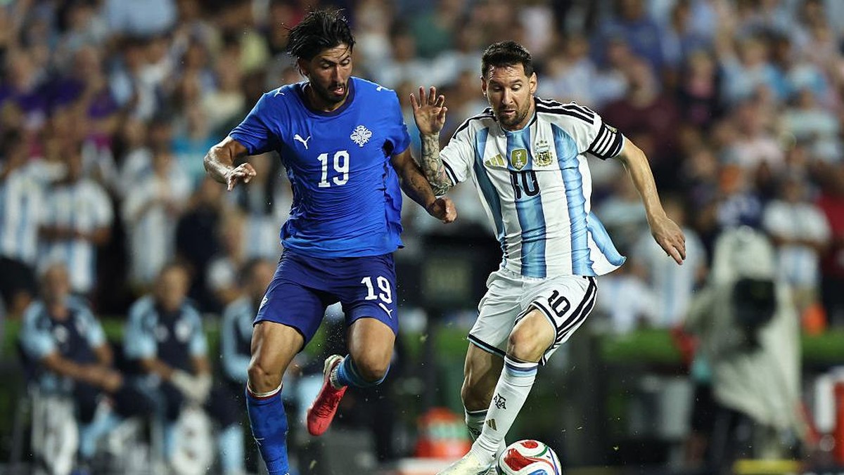Argentina Vs Islandia: Messi Cetak Gol Penalti, Tim Tango Menang 3-0