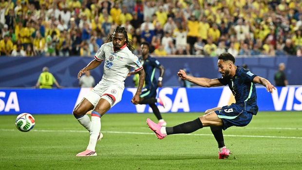 Brasil Vs Haiti: Dwigol Cunha Bantu Tim Samba Menang 3-0