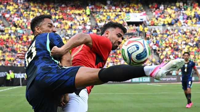 Hasil Uji Coba Jelang Piala Dunia: Saling Blunder, Brasil Hajar Mesir