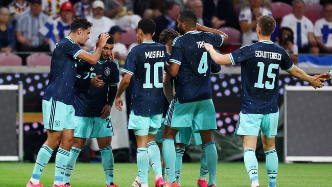 Hasil Uji Coba: Undav Cetak 2 Gol, Jerman Hajar Finlandia 4-0